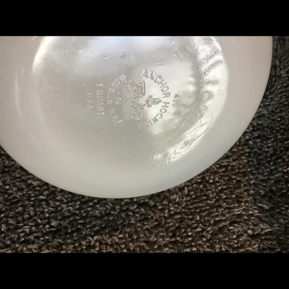 Fire King Blue Cornflower Casserole - Picture 5 of 6